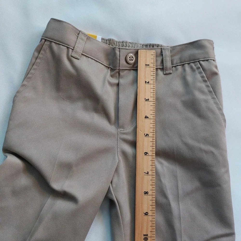 Classroom  Preschool  Co-ed  Flat Front Pants  Khaki Toddler Kids Size 3‎